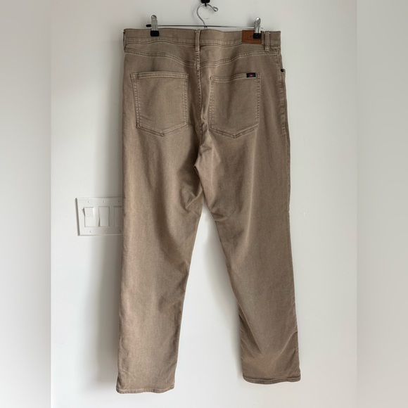 FAHERTY Stretch Terry 5-Pocket Pant - Desert Khaki Size 38/32 - Picture 11 of 16